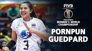 Pornpun Guedpard BEST SETTER ATTACKS (พรพรรณ เกิดปราชญ์) I Women Volleyball World Championship 2018