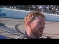 Tyler Reddick Interview After Beating Kyle Larson on Last Lap @ Kansas