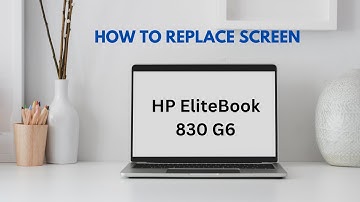 HP EliteBook 830 G6 How to replace LCD Screen Easily