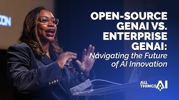 Keynote: Open source GenAI vs. enterprise GenAI: Navigating the future of AI innovation
