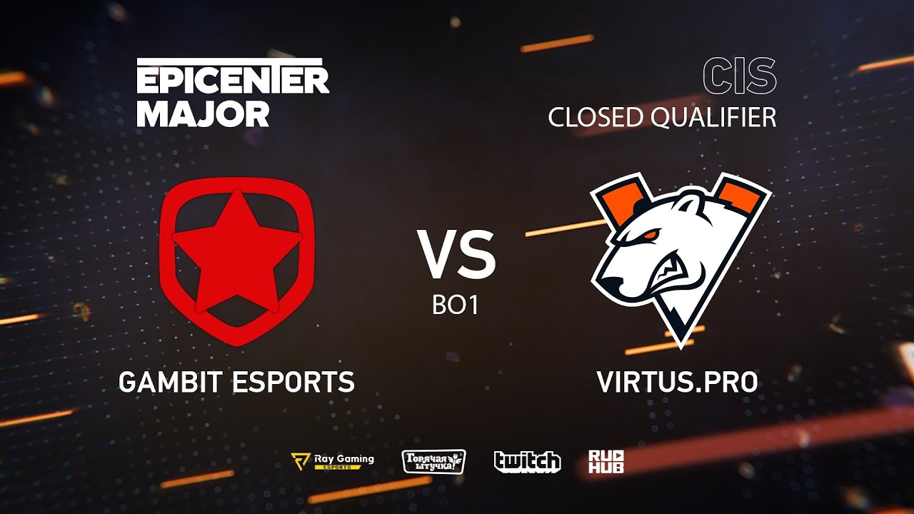 Gambit vs Virtus.pro, EPICENTER Major 2019 CIS Closed Quals , bo1 [Lex & 4ce] games people play