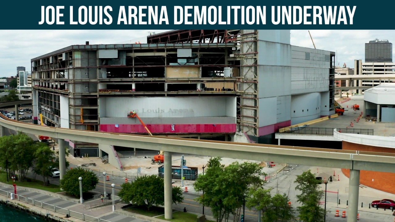 LOOK INSIDE: The Joe Louis Arena is being Prepared for Demolition