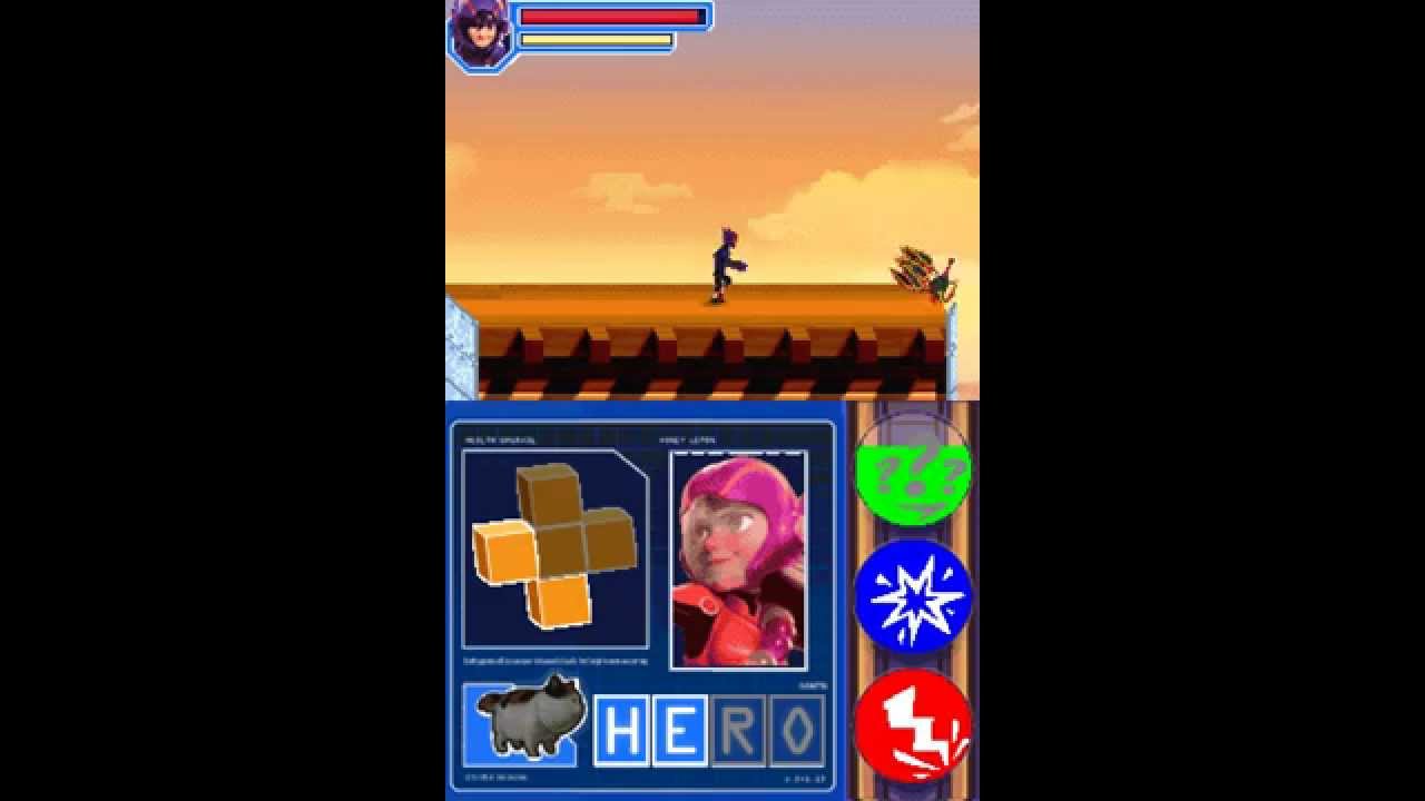 Nintendo DS Longplay 108 Disney Big Hero 6 Battle In The Bay