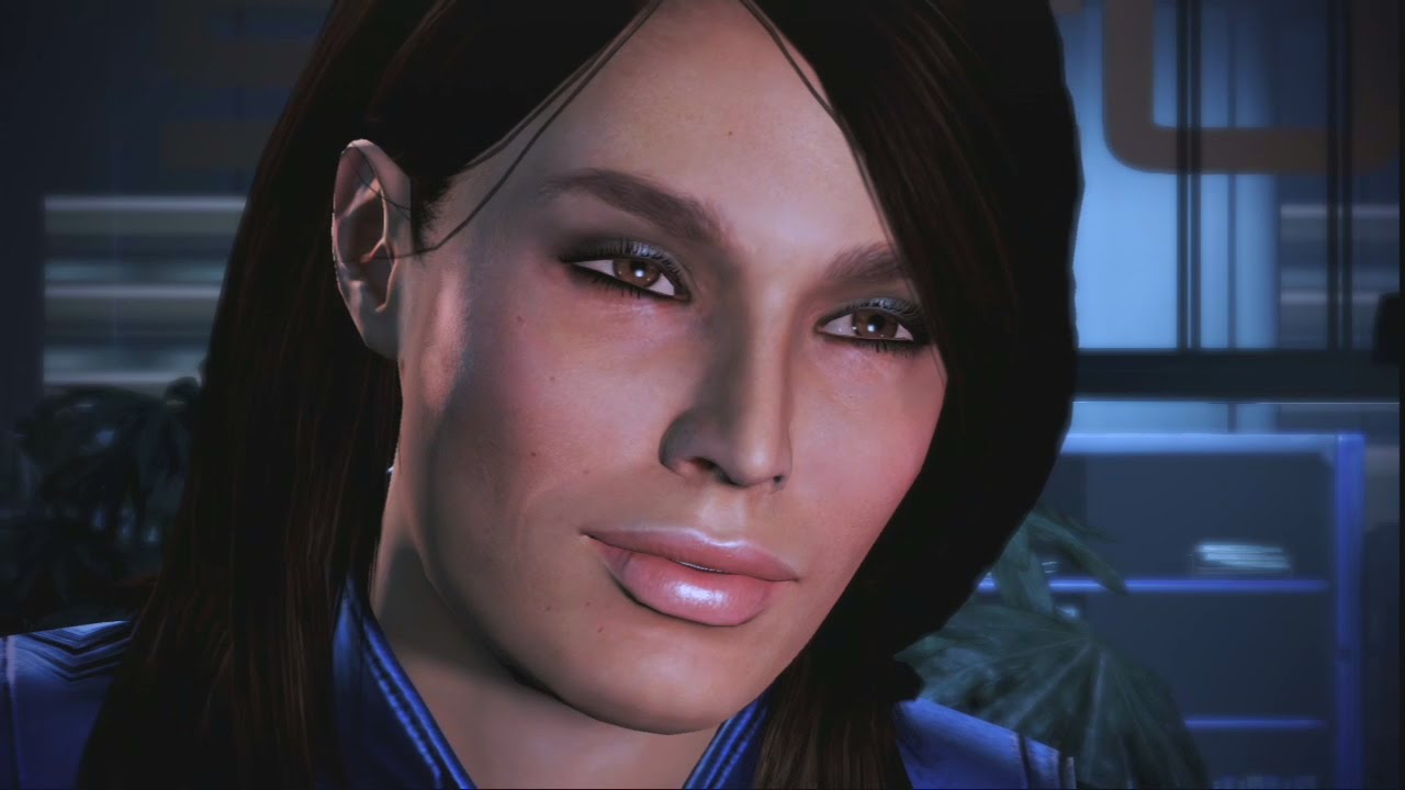 Mass Effect Trilogy Ashley Romance Complete All Scenesme1 Me2 Me3 