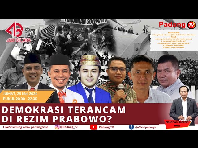 LIVE : Advokat Sumbar Bicara - 26 Tahun Reformasi: Pers, MK dan KPK Dilumpuhkan? class=