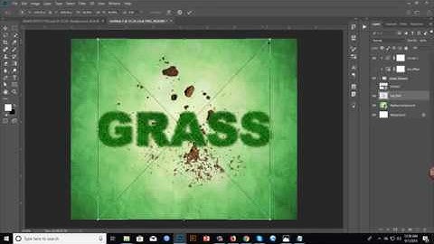 Grass Effect Photoshop Tutorial
