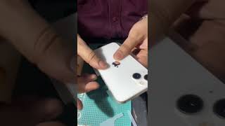 how to apply matt membrane (lamination) on iphone 13 #technoraja #shortvideo #mobile #new