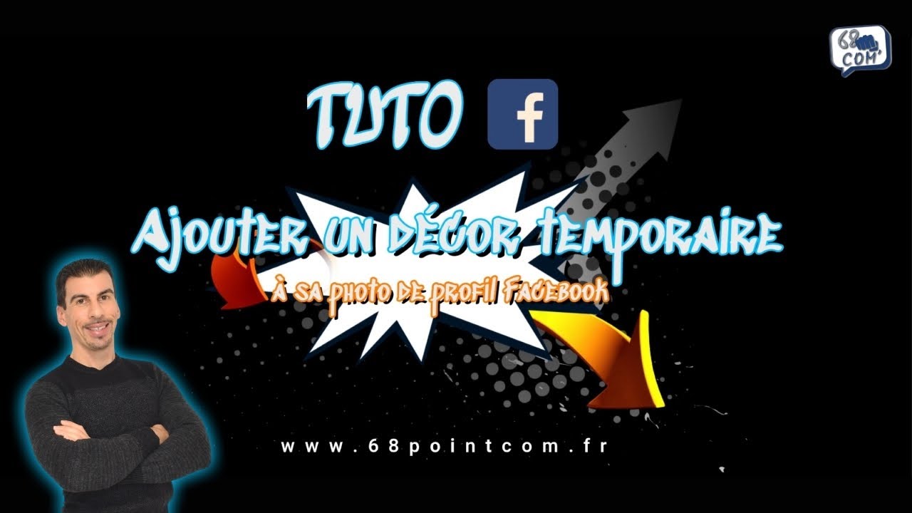 Tuto comment ajouter un décor temporaire à sa photo de profil