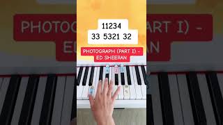 Photograph - Ed Sheeran (Part 1) (Piano Tutorial) #photographedsheeran #edsheeranmusic