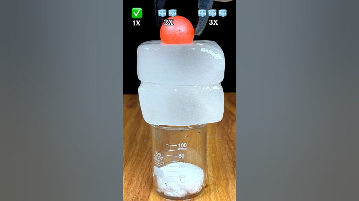 Part 1 : 1000°C Hot Ball vs + 3 layers of Ice | Cool science experiment #satisfying #asmr