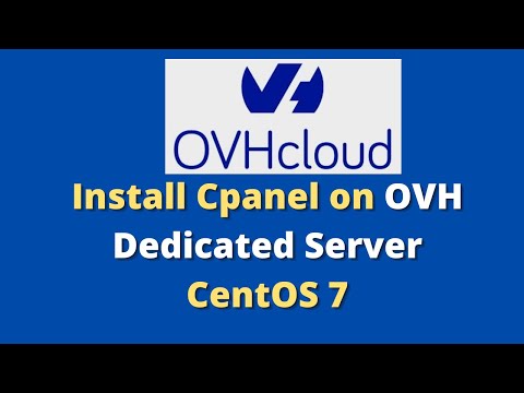 Install CentOS 7 + Cpanel  on OVH Dedicated Server