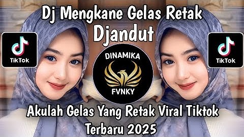 DJ GELAS RETAK VIRAL TIKTOK TERBARU 2025 YANG KALIAN CARI || DJ AKU LAH GELAS YANG RETAK