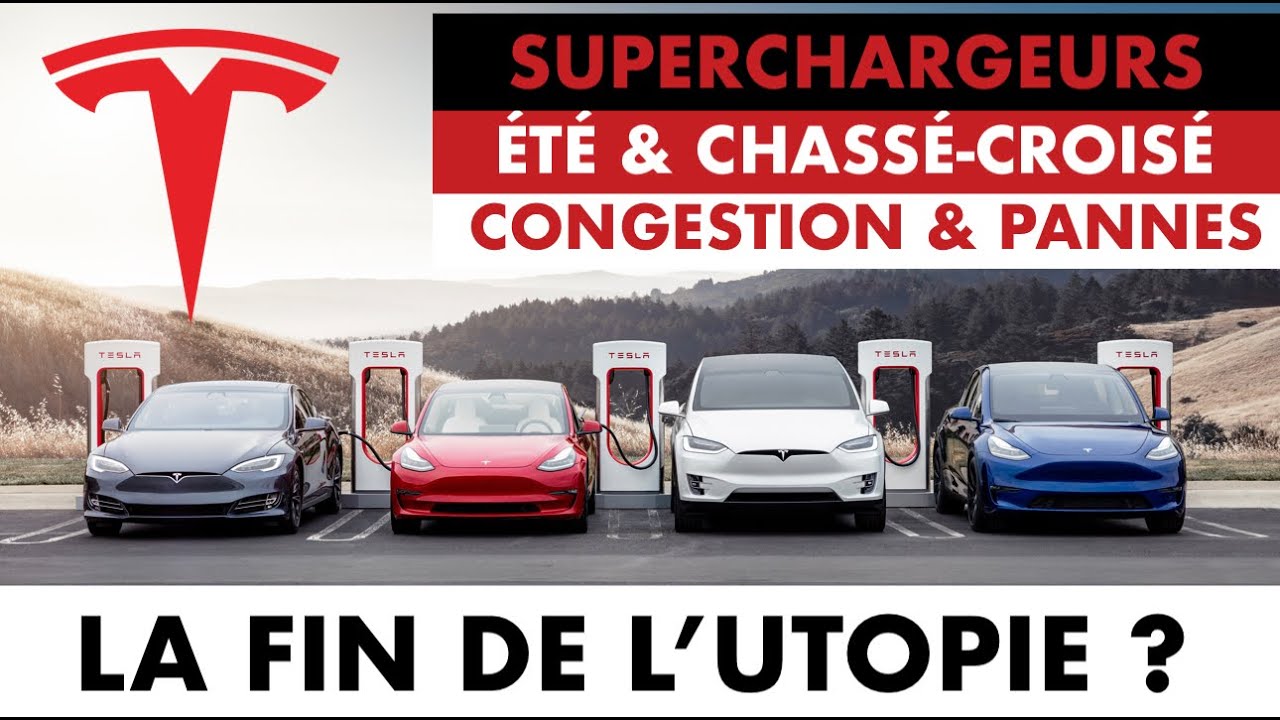 Tesla casse les prix des superchargeurs : à partir de 0,32 € le