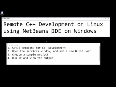 Remote C++ Development on Linux using NetBeans IDE on Windows