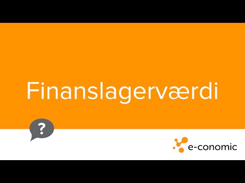 Finanslagerværdi