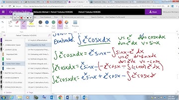 6 3part5 Integration by parts solving for unknown integral