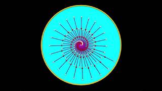 Midpoint Spriral in the Poincaré Disk.
