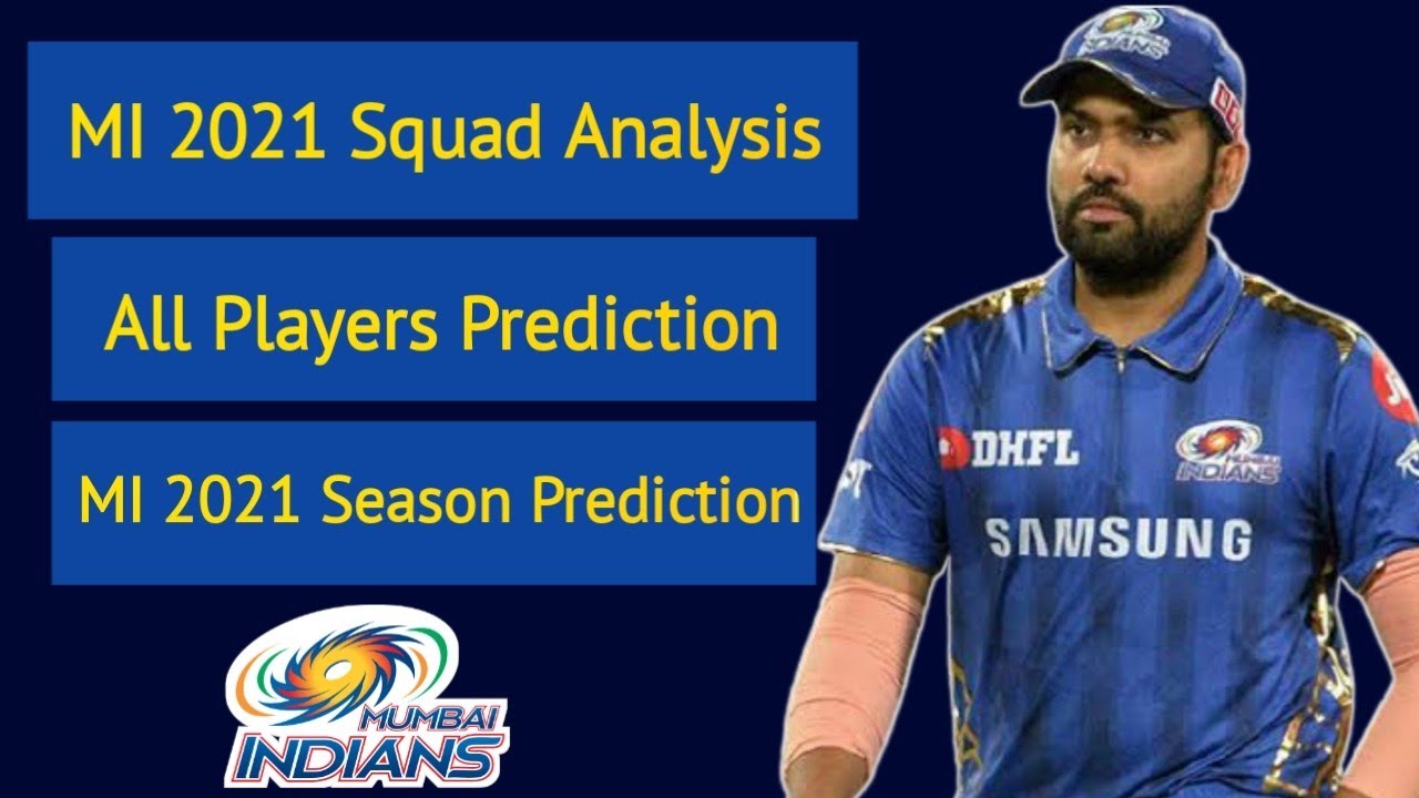 Mumbai Indians 2021 Squad Analysis | MI 2021 Team | MI 2021 Playing 11 | IPL 2021| Cricstars