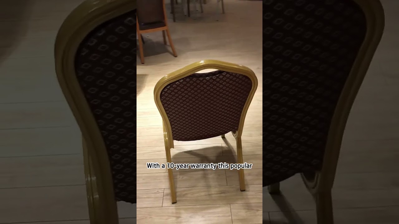 Planning a party? Cheaper yet luxury metal banquet chairs—durable and high - quality for any event!