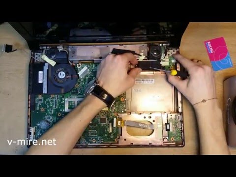 Как разобрать ноутбук  Asus N53S