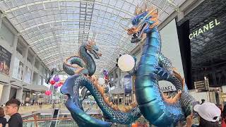 The dragon display at Mbs singapore #youtubevedio #dragon #mbs #ofw #fyp #amazing #vlog #fypシ゚