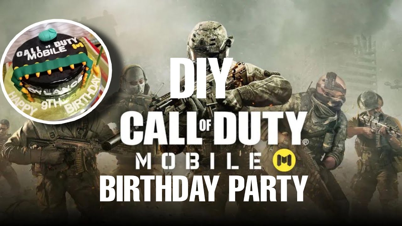 SIMPLE CALL OF DUTY BIRTHDAY Themed Party + DIY TREATS + FOOD IDEAS