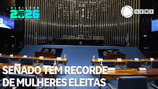 Puxado pela direita, Senado tem recorde de mulheres eleitas