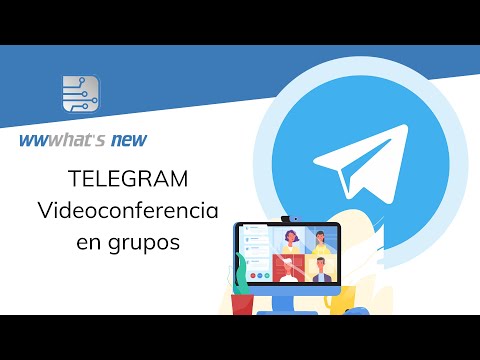 Videoconferencia Grupal en Telegram