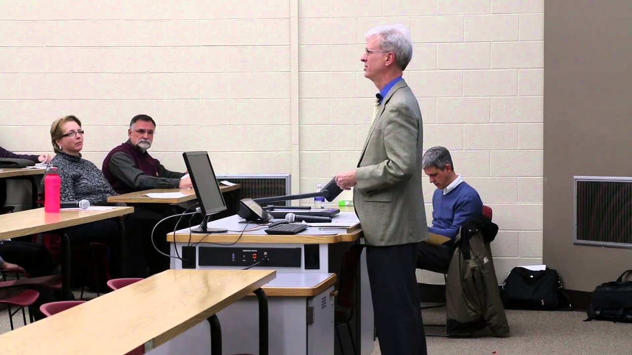 mt. pleasant waterworks Academic Senate Meeting 2/24