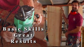 Building a Centerboard | creating a perfect foil with a router  Free Range Boat Build Stage. 2