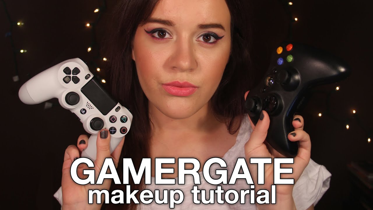 Gamergate это. Макияж Gamer girl. Геймергейт тян. Геймер гейт скандал на съемках видео. Gamer girl make up.