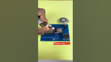DIY Smoke Detector Project with ESP32 using Audio Alert #esp32 #electronics #engineering #pcb