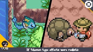 If Pokemon type effects were realistic