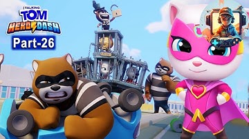 Talking Tom Hero Dash Gameplay Episode 36 -(Android, ios)- Full HD-BEGHUSIK
