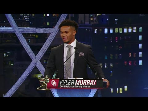 Kyler Murray | 2018 Heisman Trophy Ceremony