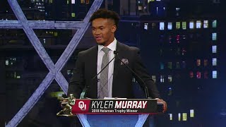 Kyler Murray | 2018 Heisman Trophy Ceremony