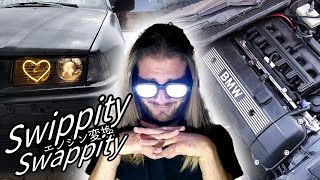 THE MONSTER AWAKENS... | Swippity Swappity | M54B30 to E36 swap