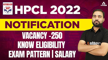 HPCL Recruitment 2022 | Vacancy- 250 | Syllabus, Salary & Exam Pattern | Complete Information