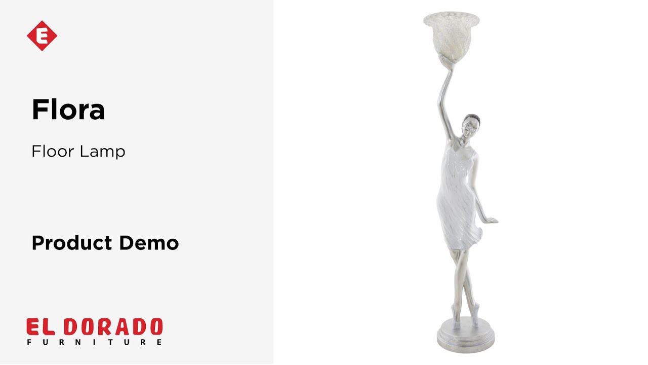 El Dorado Furniture | Flora Floor Lamp | Product Demo