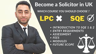 How To Become a Solicitor In The UK || SQE 1 and 2 || Solicitor Qualification Exam || Study in UK ||