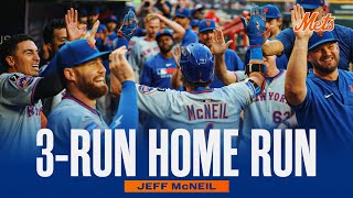No Doubter Jeff Mcneil Crushes 3-Run Home Run Full At-Bat