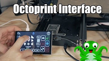 BIGTREETECH PI TFT50 Octoprint Touchscreen Install & First Look