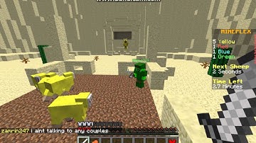 Naito1718 Hacking in "Sheep Quest" - Mineplex