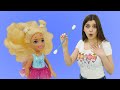 Куклы Барби в новом видео для девочек. Маска для лица от Челси