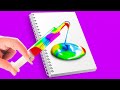 29 COOL PAINTING TECHNIQUES FOR BEGINNERS || Drawing Life Hacks to Boost Your Talent