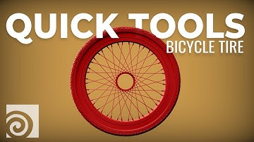 [Parameters] Procedural Bicycle Tire -  HDA (Houdini Digital Asset)