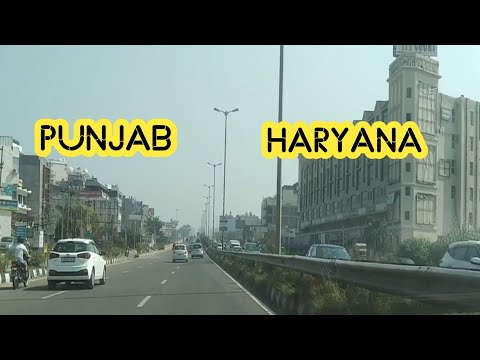 Panchkula to Chandigarh | Drive in hariyana & Panjab