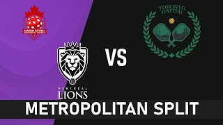 Montreal Lions VS Toronto United - CNPL Club Med Metropolitan Split
