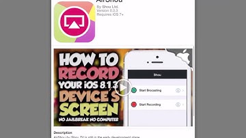 How to get AirShou iOS 9 Screen Recorder!