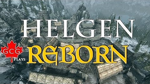 Skyrim: Helgen Reborn Part 1 - Rebuilding Helgen | Modded Skyrim 2018